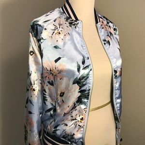 Floral print jacket